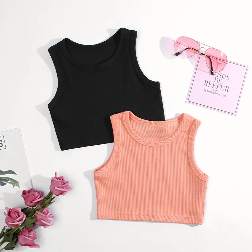 Summer Clothing Baby Girl - Yaz kız iç çamaşırı kolsuz gömlek