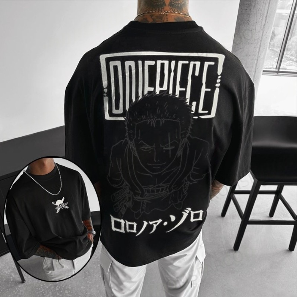Summer Clothing Brands - Tek Parça erkek tişörtü Roronoa Zoro