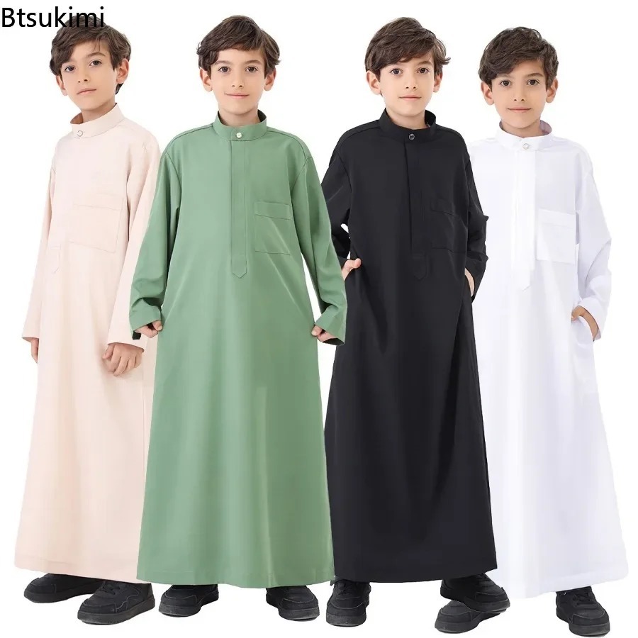 Summer Clothing Pakistan - Müslüman Çocuk Giyim Erkek Moda Katı