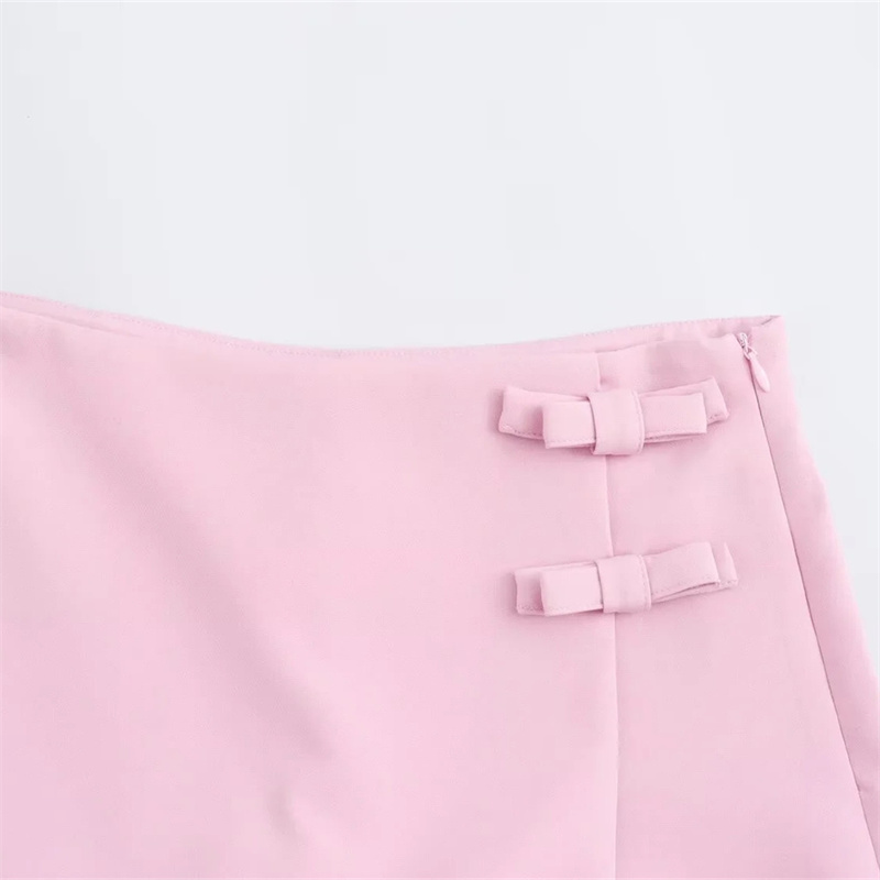 MUJER Pembe Beyaz Mini Etek Ka - Summer Zara incelemesi ve fiyatı