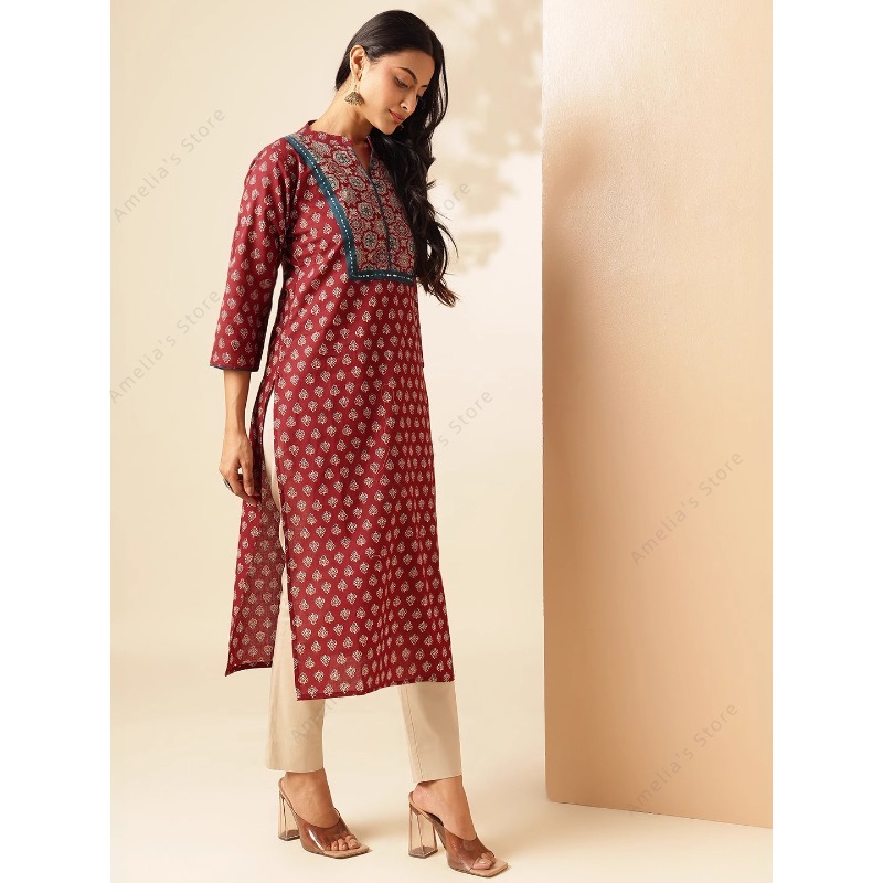 İlkbahar Yaz Kadın Etnik Bordo - Summer Clothing Pakistan incelemesi ve fiyatı