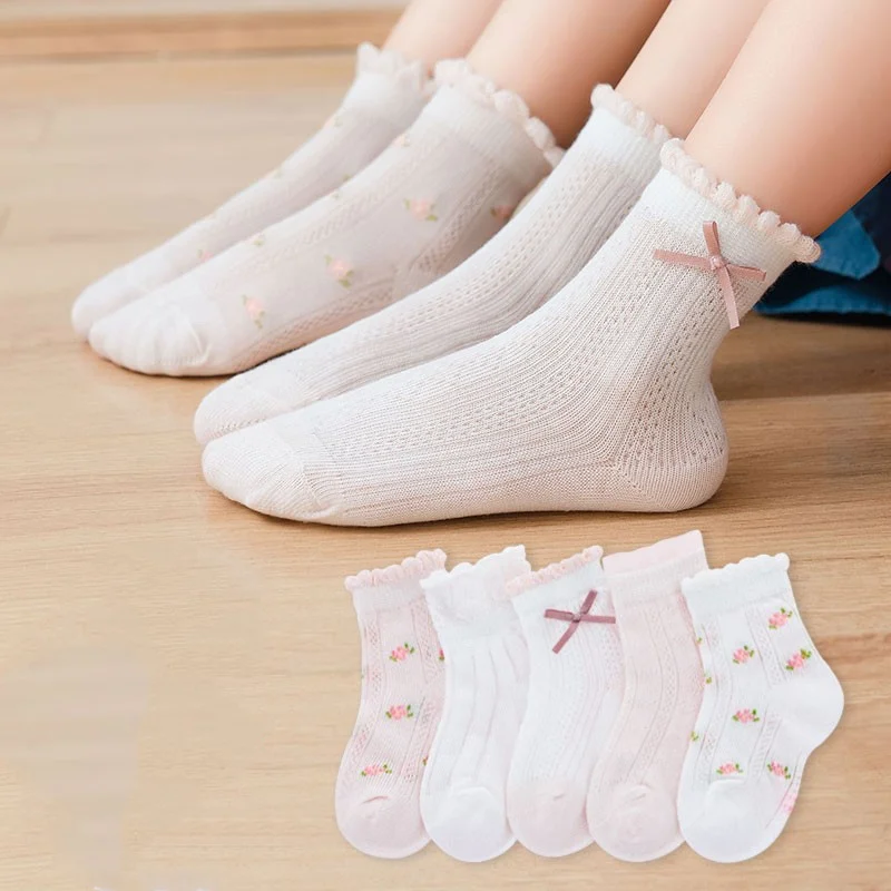 Çocuk Çorapları 5 Çift/grup İl - Summer Clothing Baby Girl incelemesi ve fiyatı
