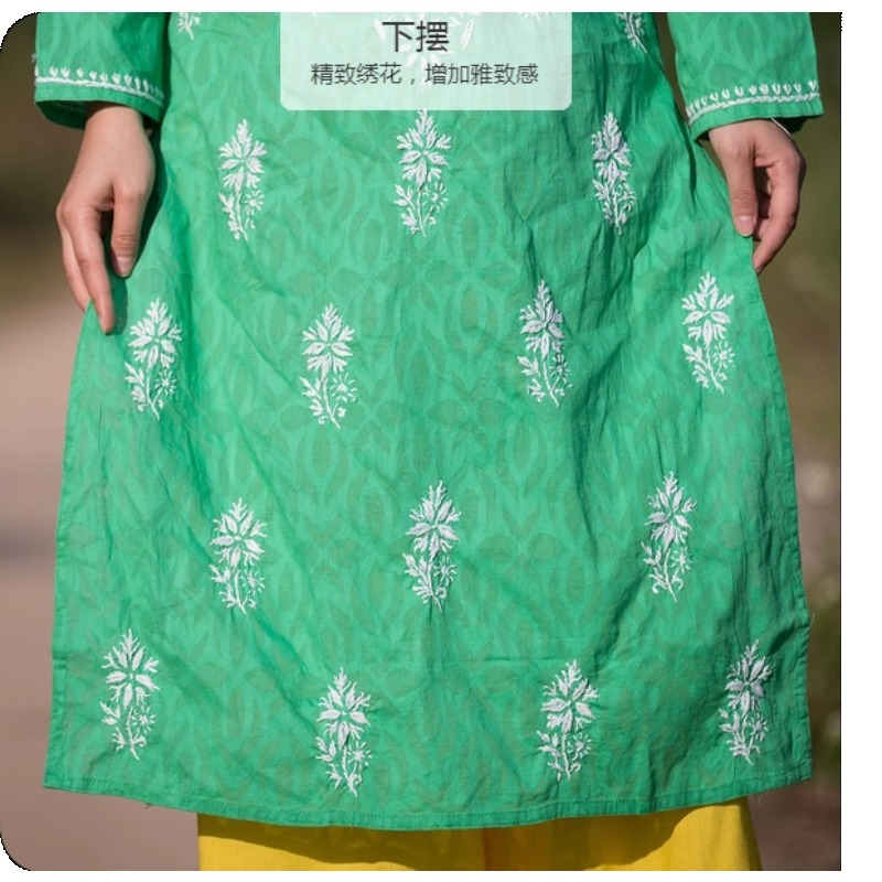 Kadın İşlemeli Kurti Hint/Paki - Summer Clothing Pakistan incelemesi ve fiyatı